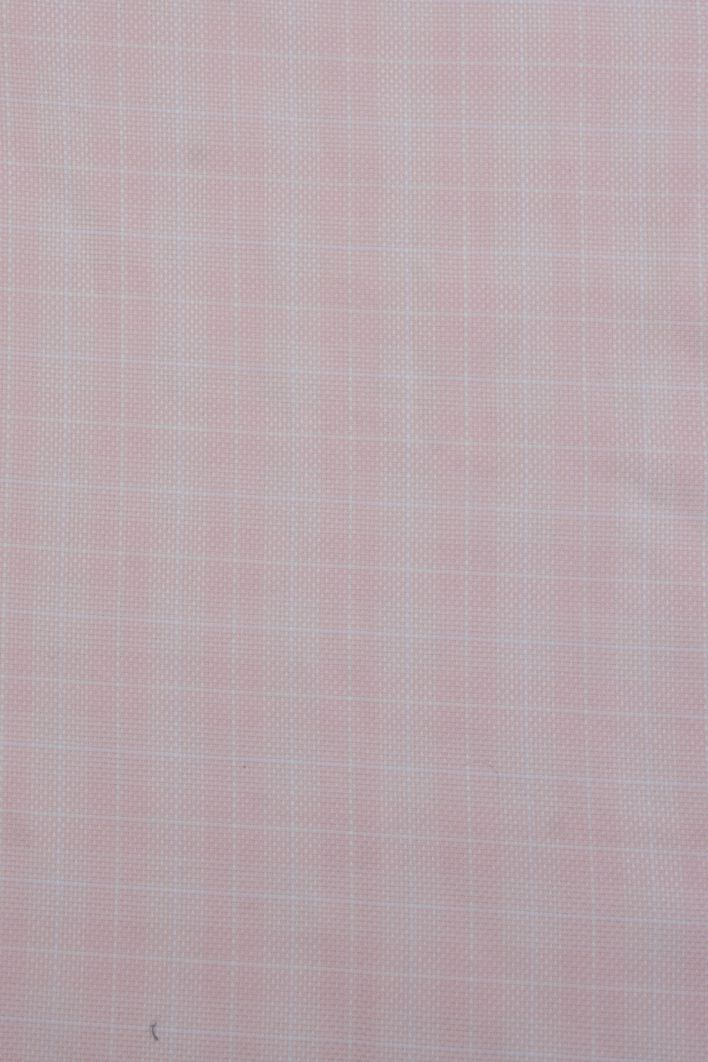 Pink Windowpane Check Shirt