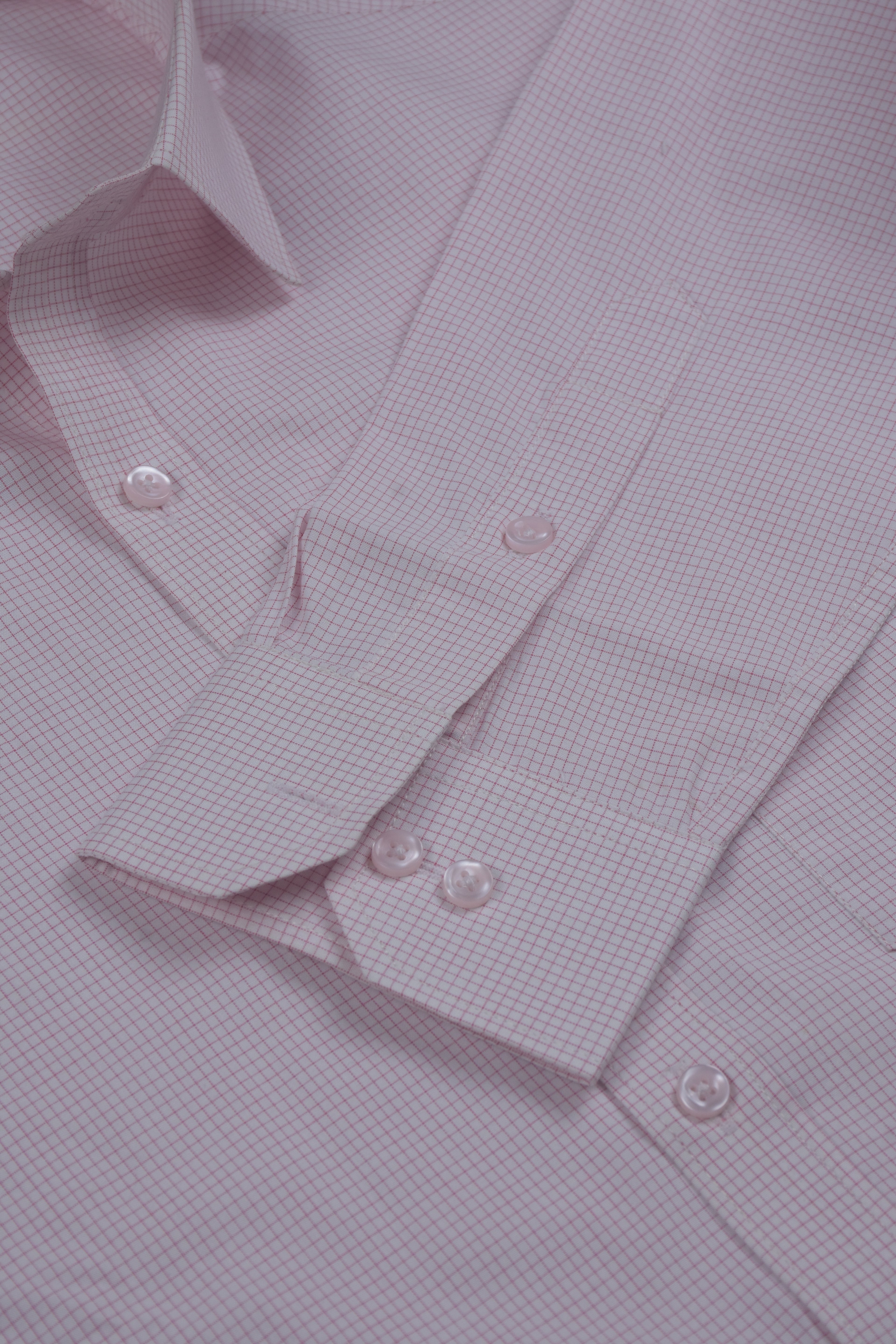 Pink Micro-Check Shirt