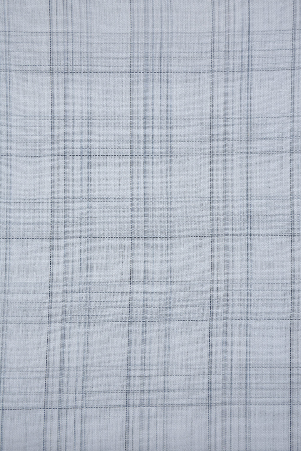 Light Grey Stripe Check Textured Shirt