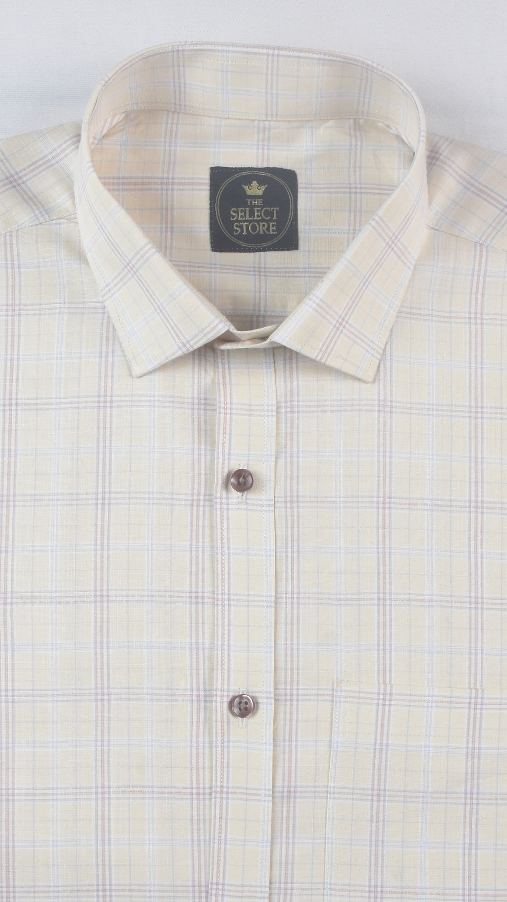 Weston Multi Pinstripe Windowpane Premium Cotton Shirt