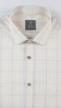 Weston Multi Pinstripe Windowpane Premium Cotton Shirt