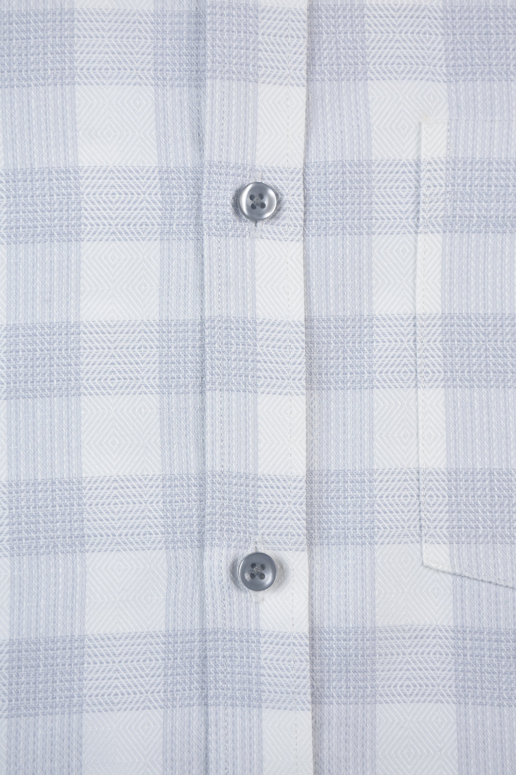 Grey Pinstriped Checks Premium Shirt