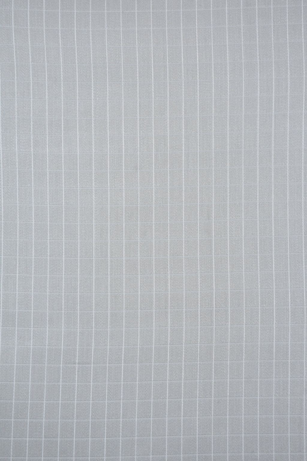 White Micro-Checks Grey Shirt