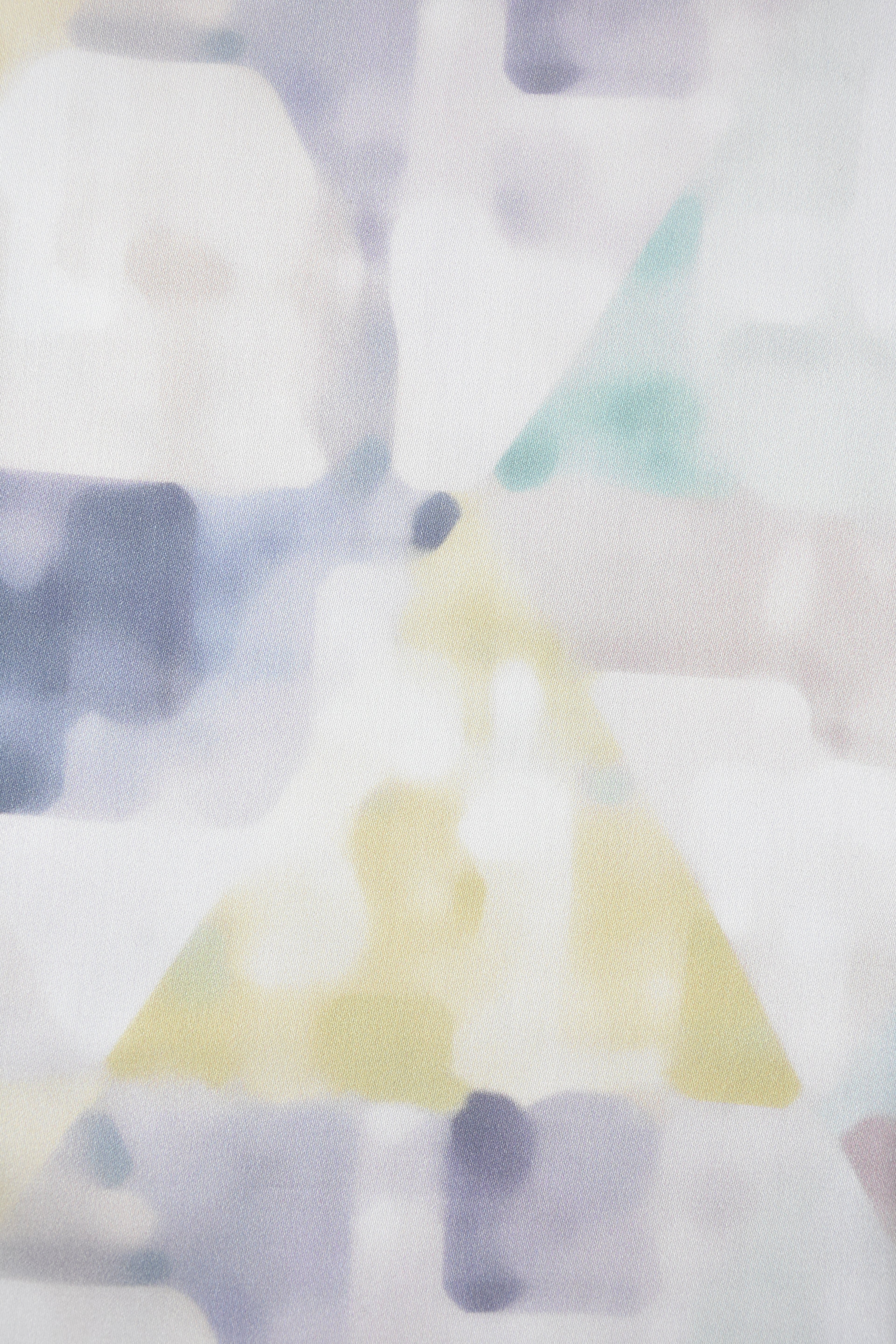 Abstract Pastel Watercolor Mosaic Pattern Shirt