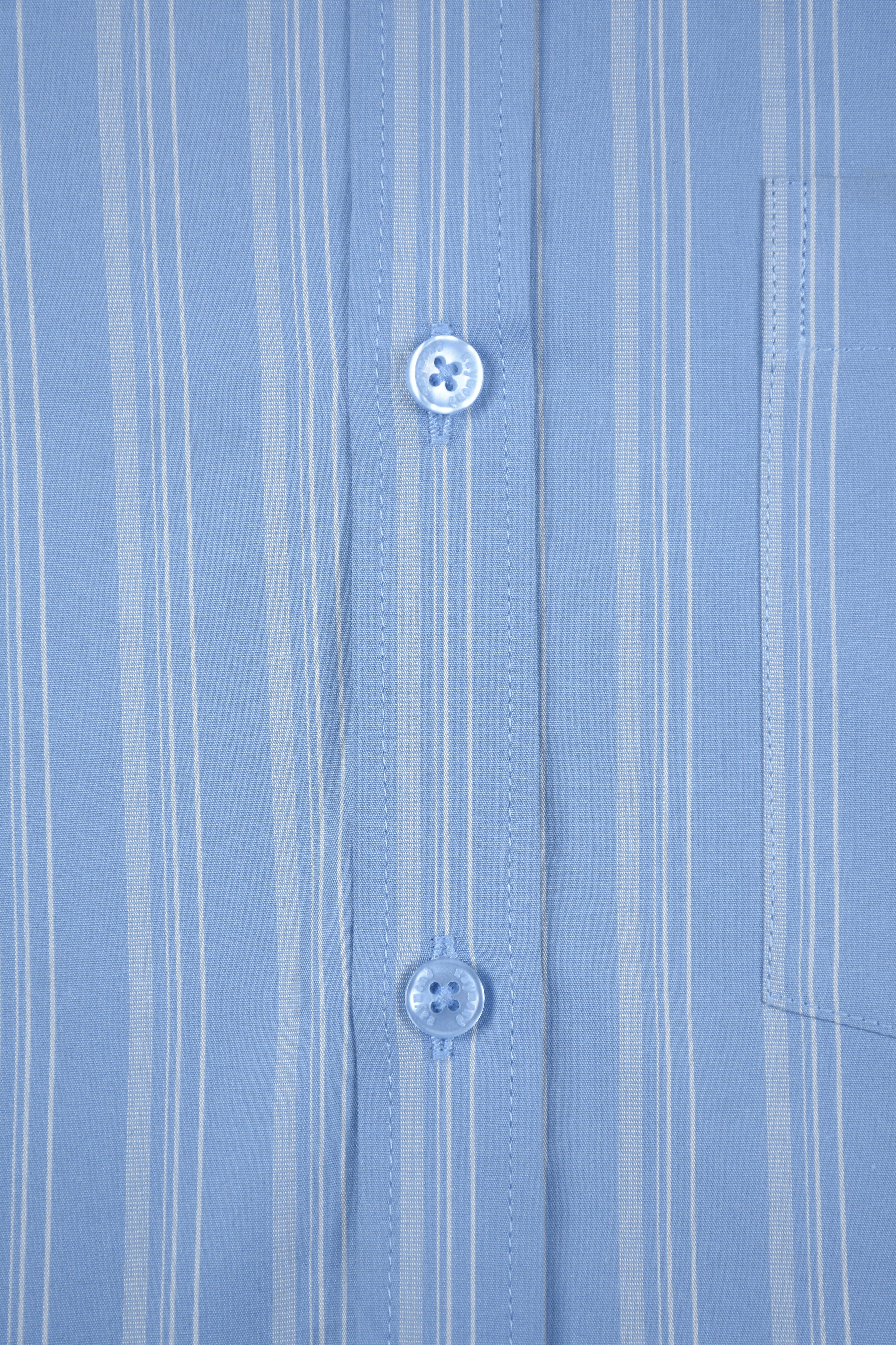 Sky Blue Multi-Track Pinstripe Shirt