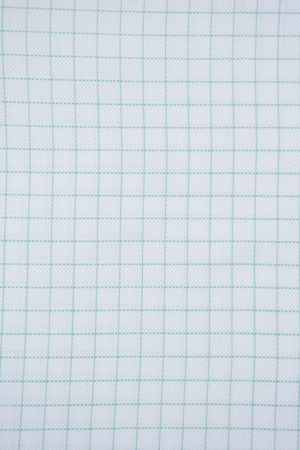 Emerald Green & White Grid-Check Shirt