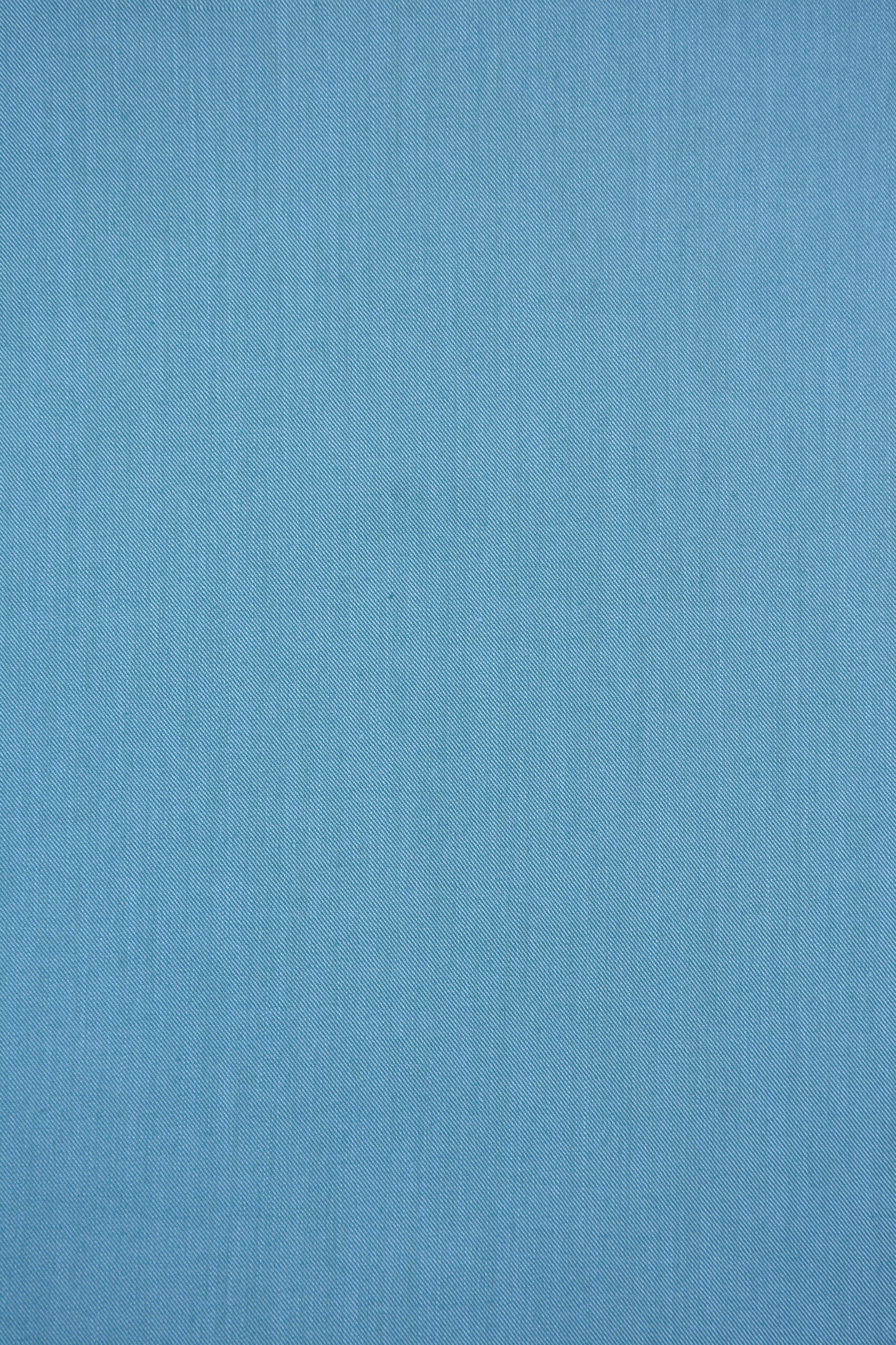 Peacock Blue Solid Tresca Shirt