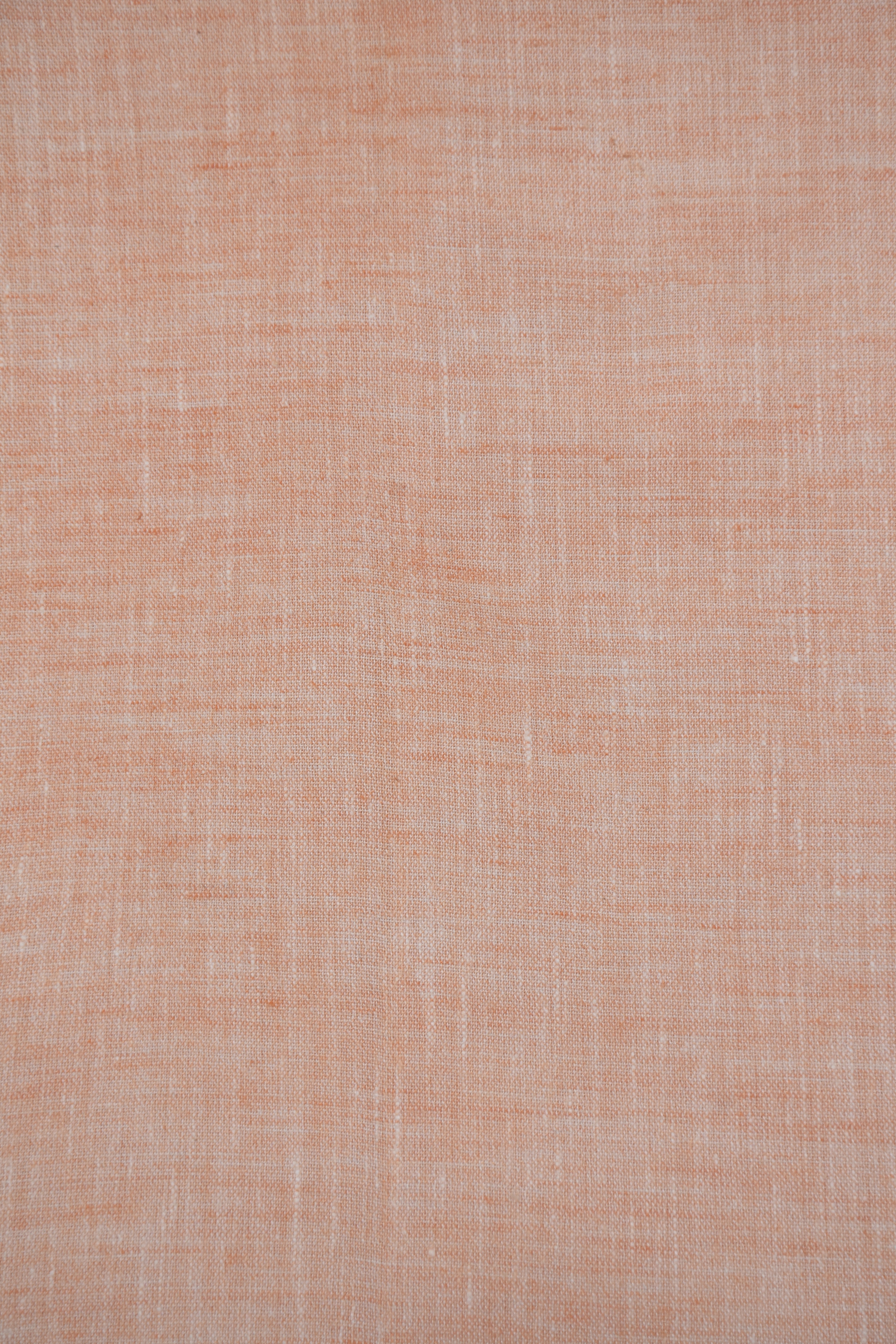 Premium Peach Heathered Solid Cotton Shirt