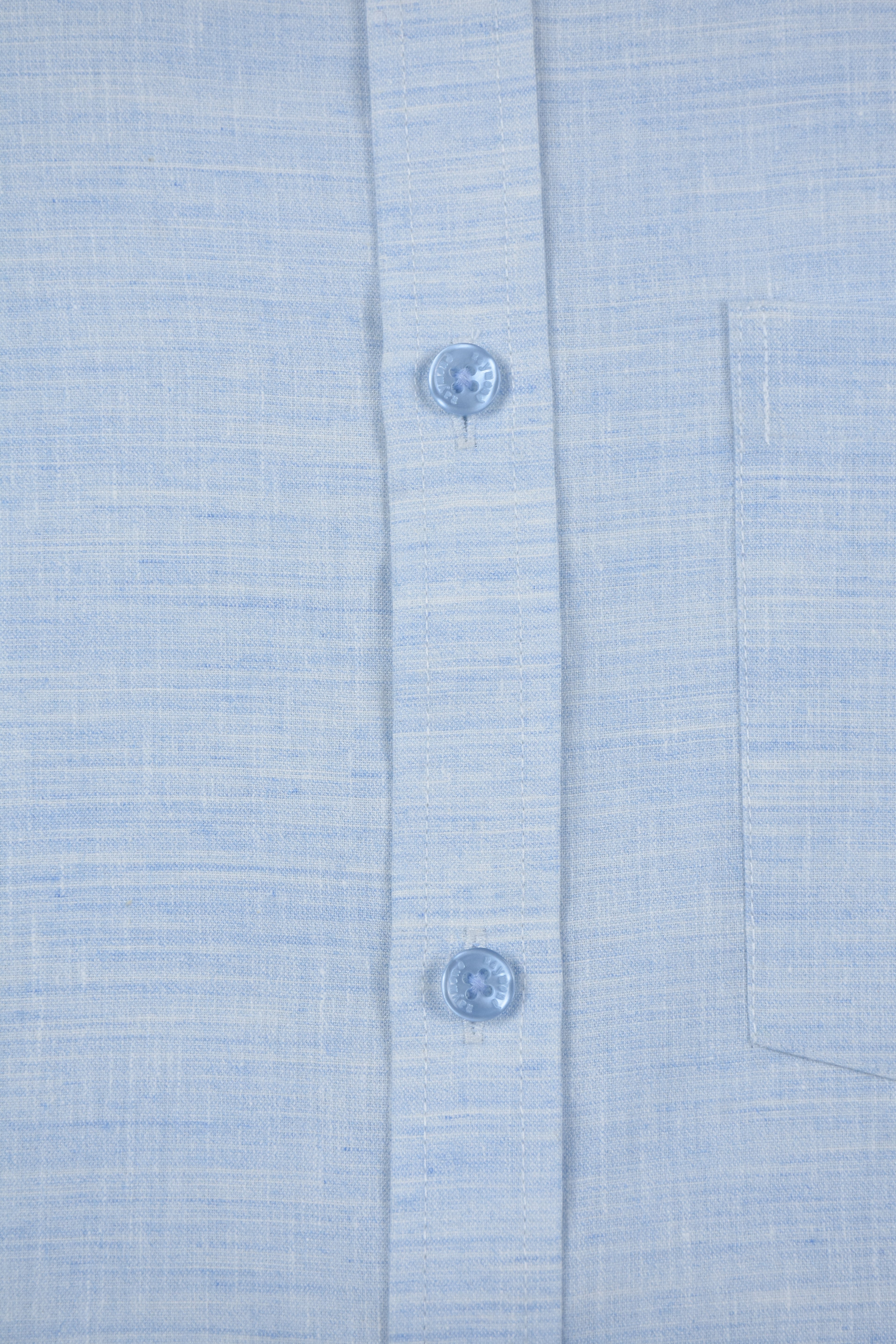 Premium Sky Blue Heathered Solid Shirt
