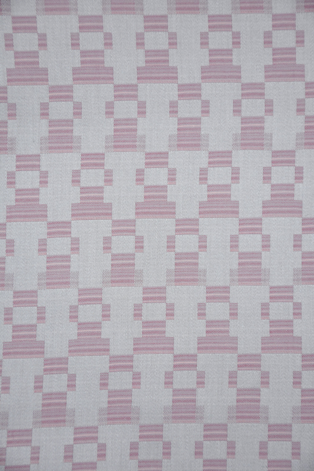 Pink Mosaic Checks Grey Shirt