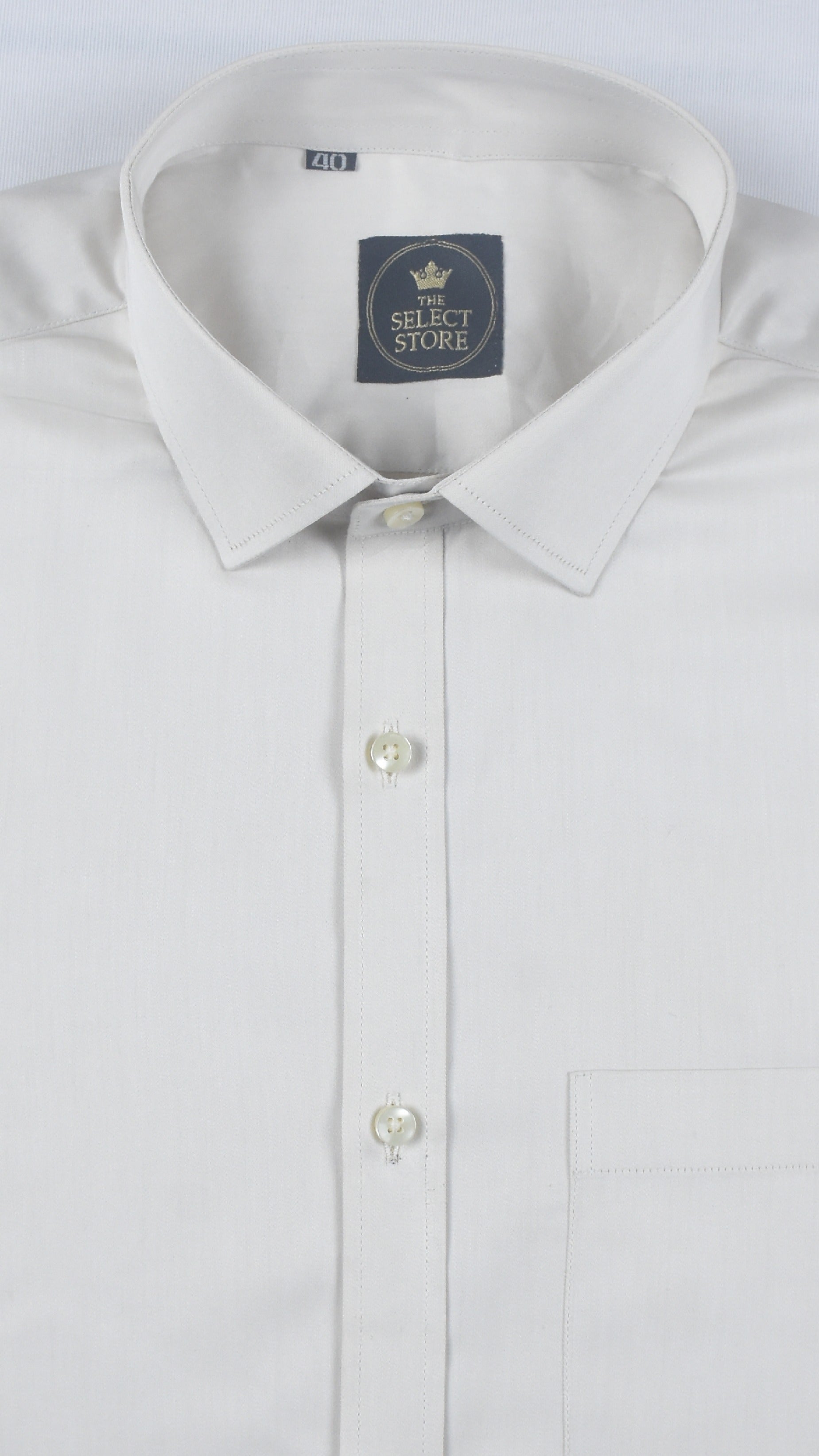 Solid Cream Premium Shirt