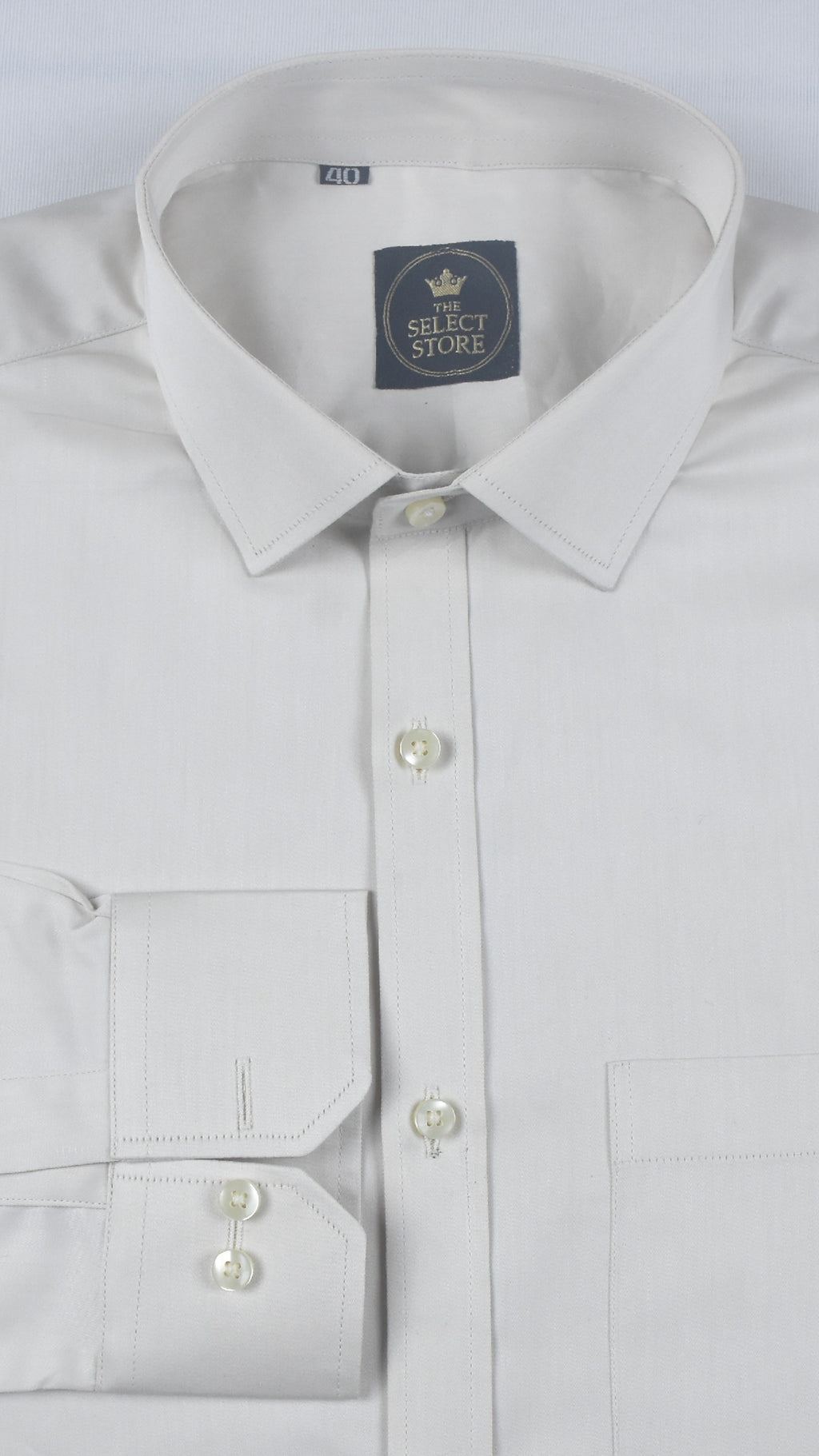 Solid Cream Premium Shirt