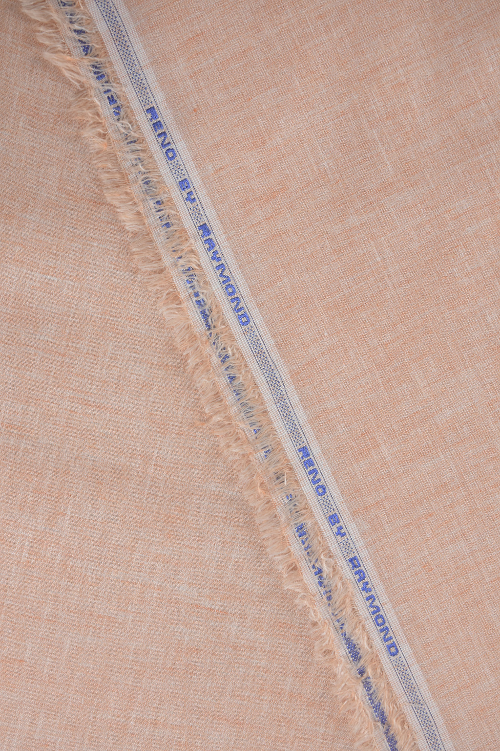 Premium Peach Heathered Solid Cotton Shirt