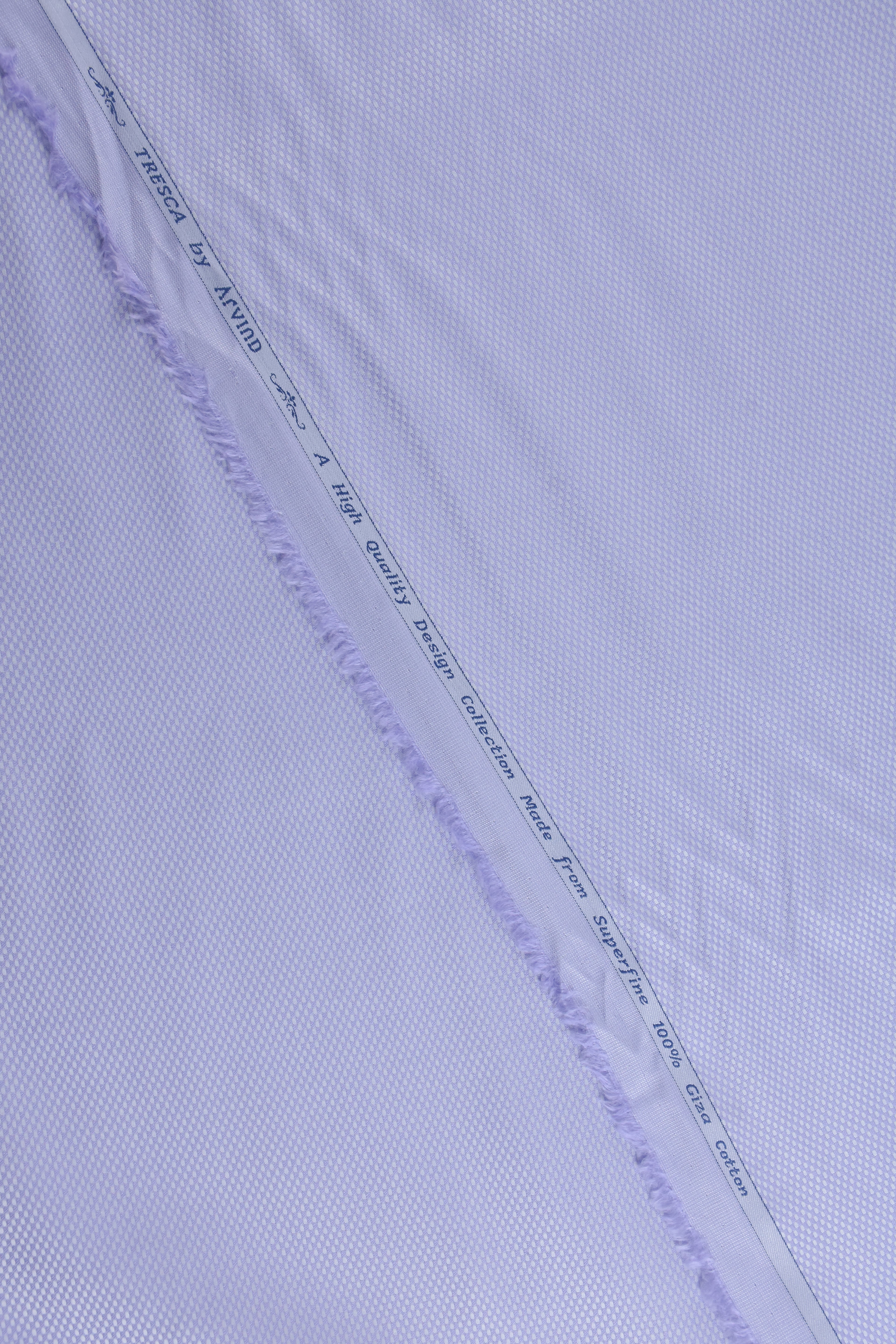 Premium Lavender Micro-Dobby Textured Shirt