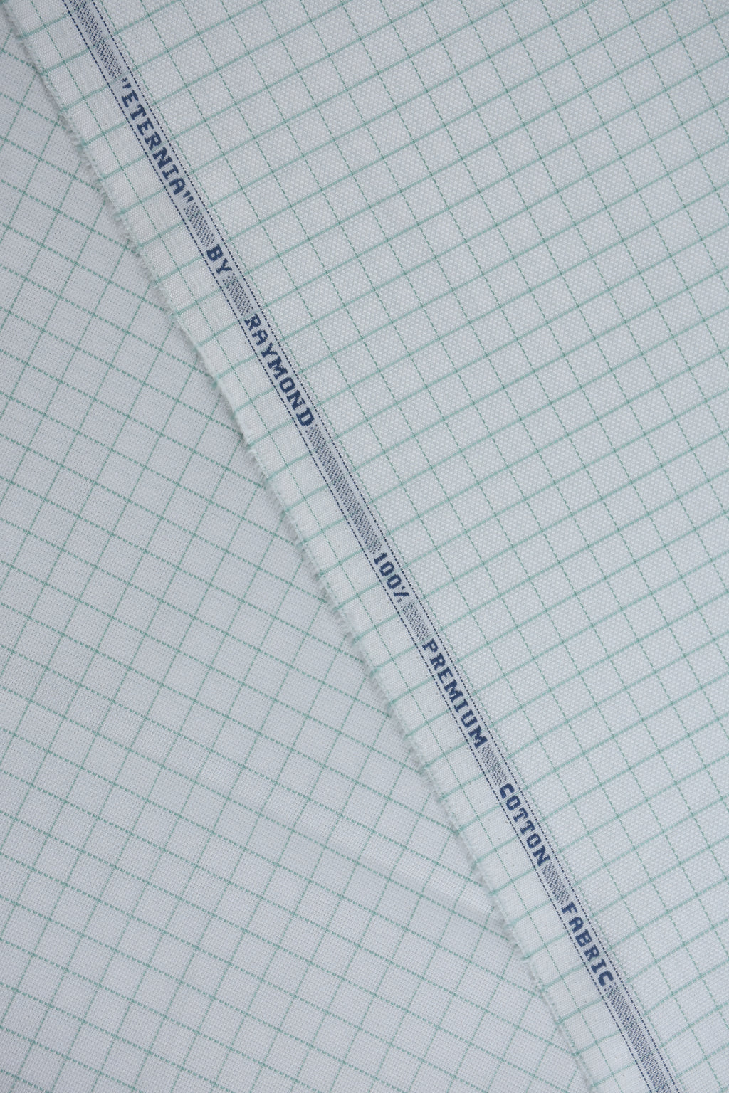 Emerald Green & White Grid-Check Shirt