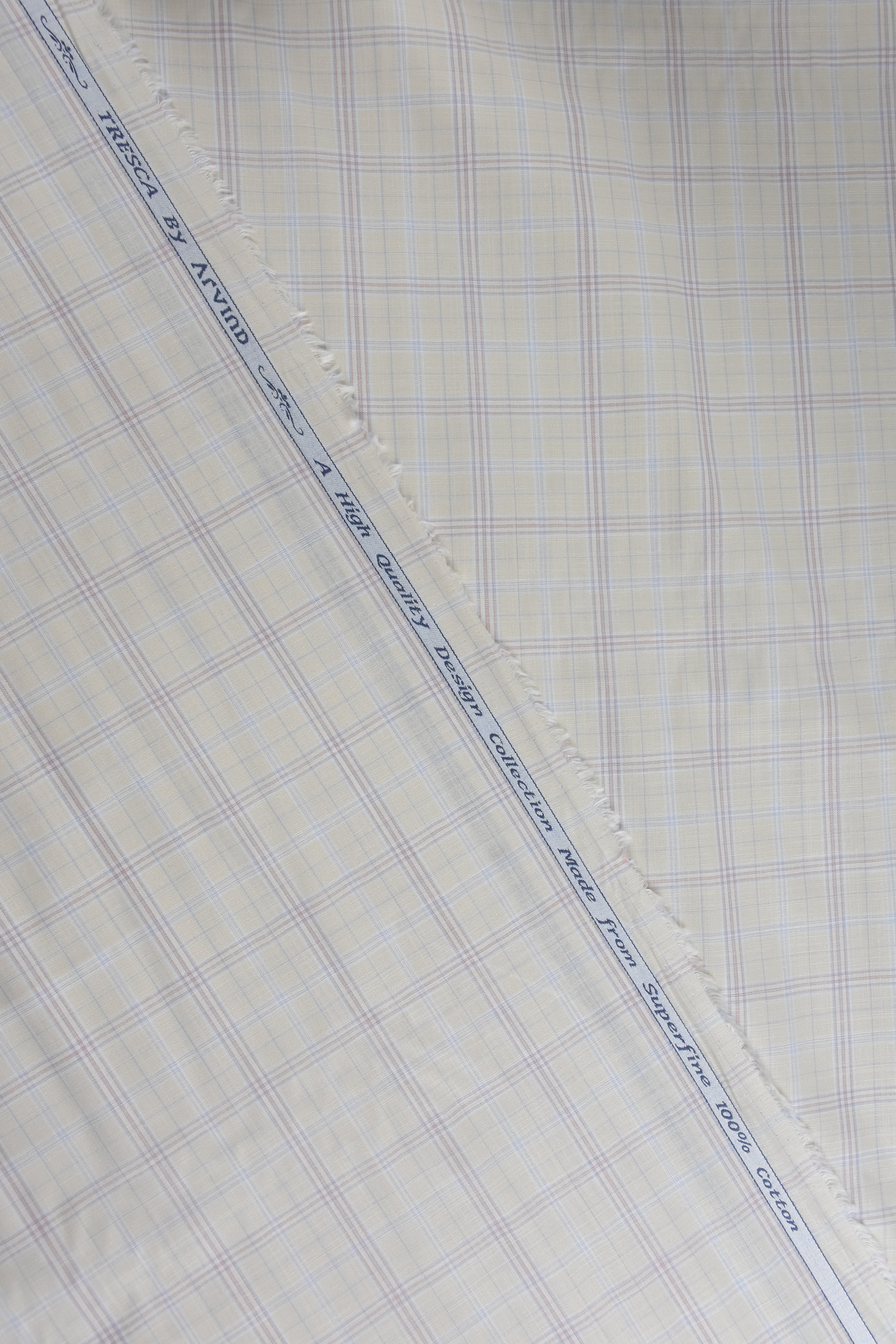 Weston Multi Pinstripe Windowpane Premium Cotton Shirt