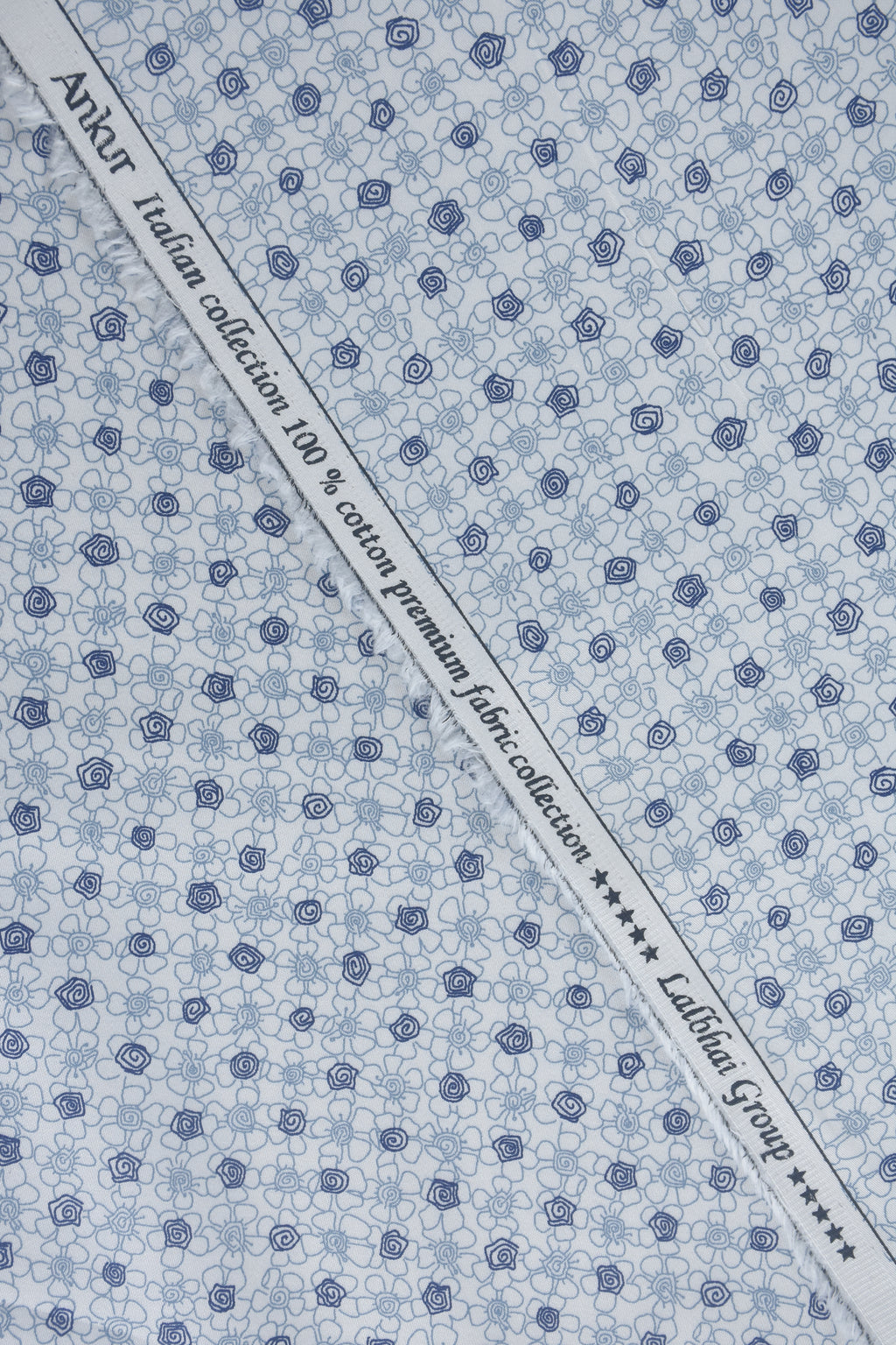 Blue Floral Print Shirt