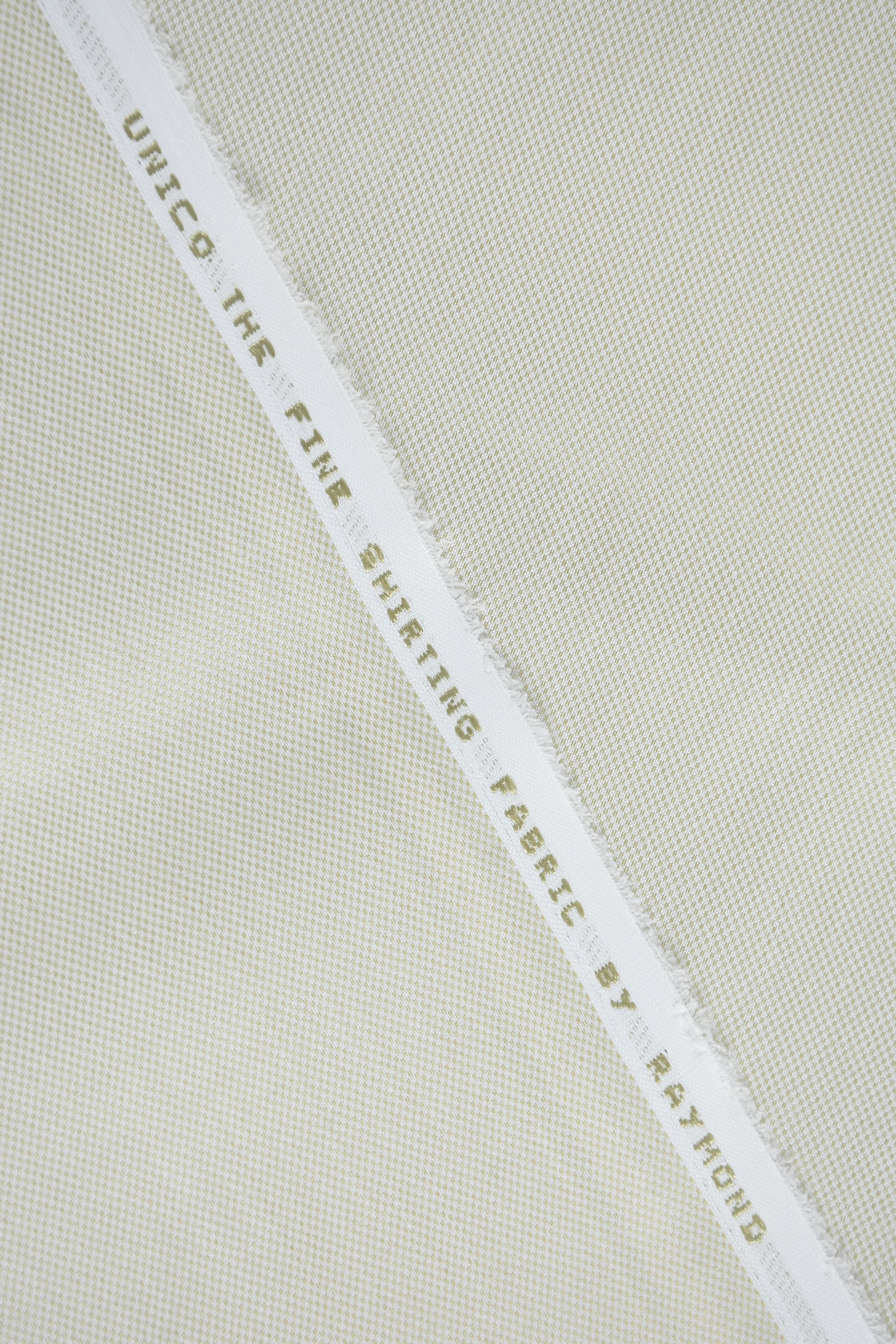 Solid Beige Premium Poly-Cotton Shirt