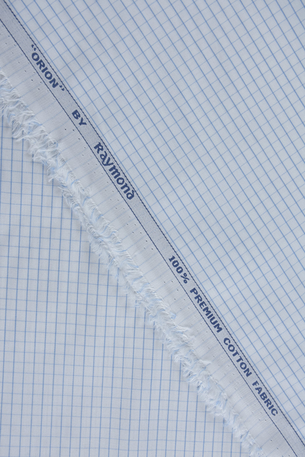 Fine Grid Blue Check Shirt