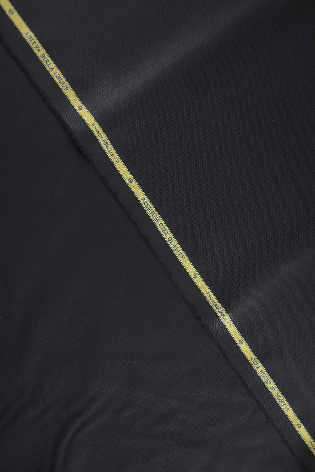 Textured Black Formal Shirt