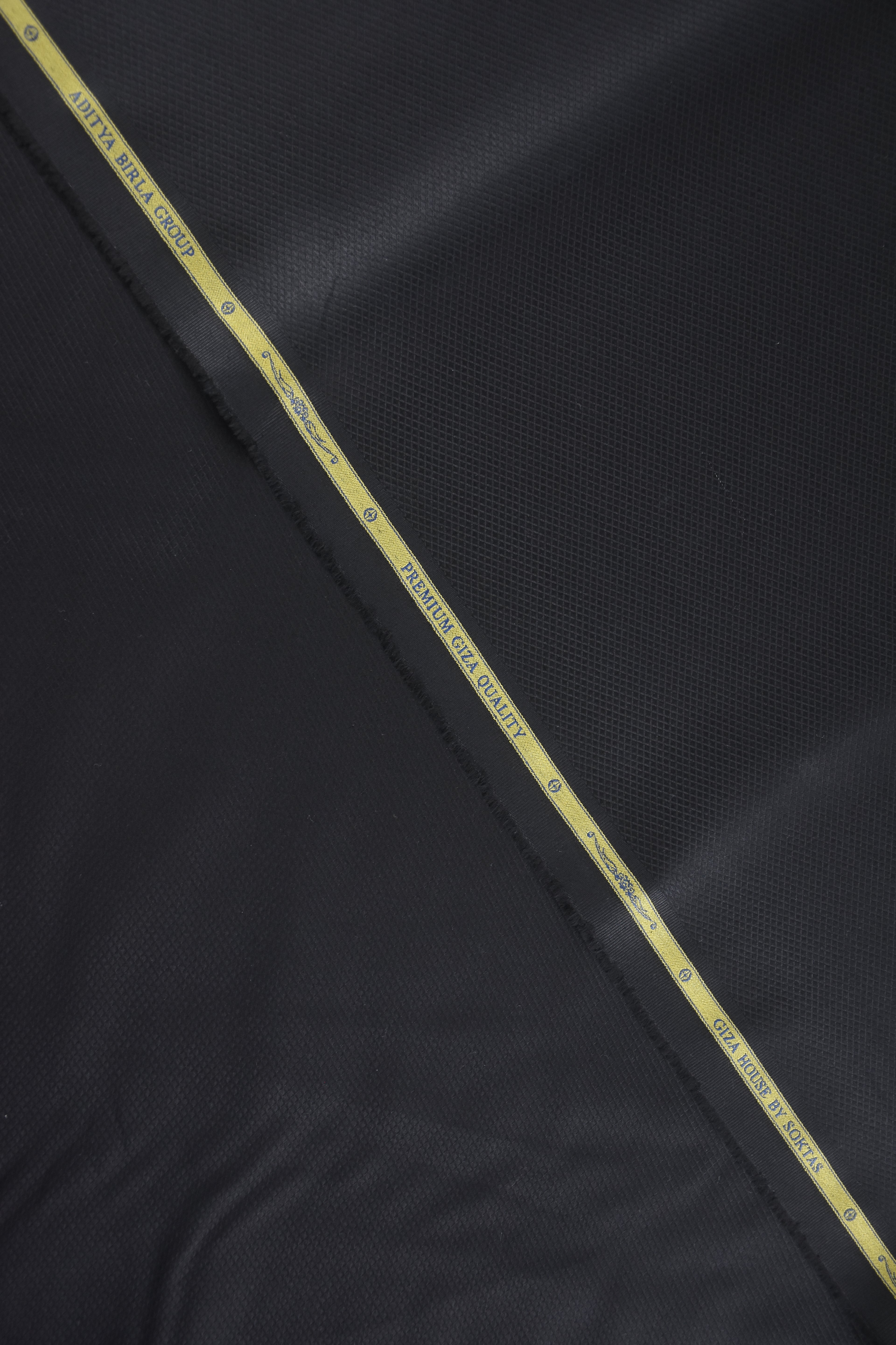 Textured Black Formal Shirt