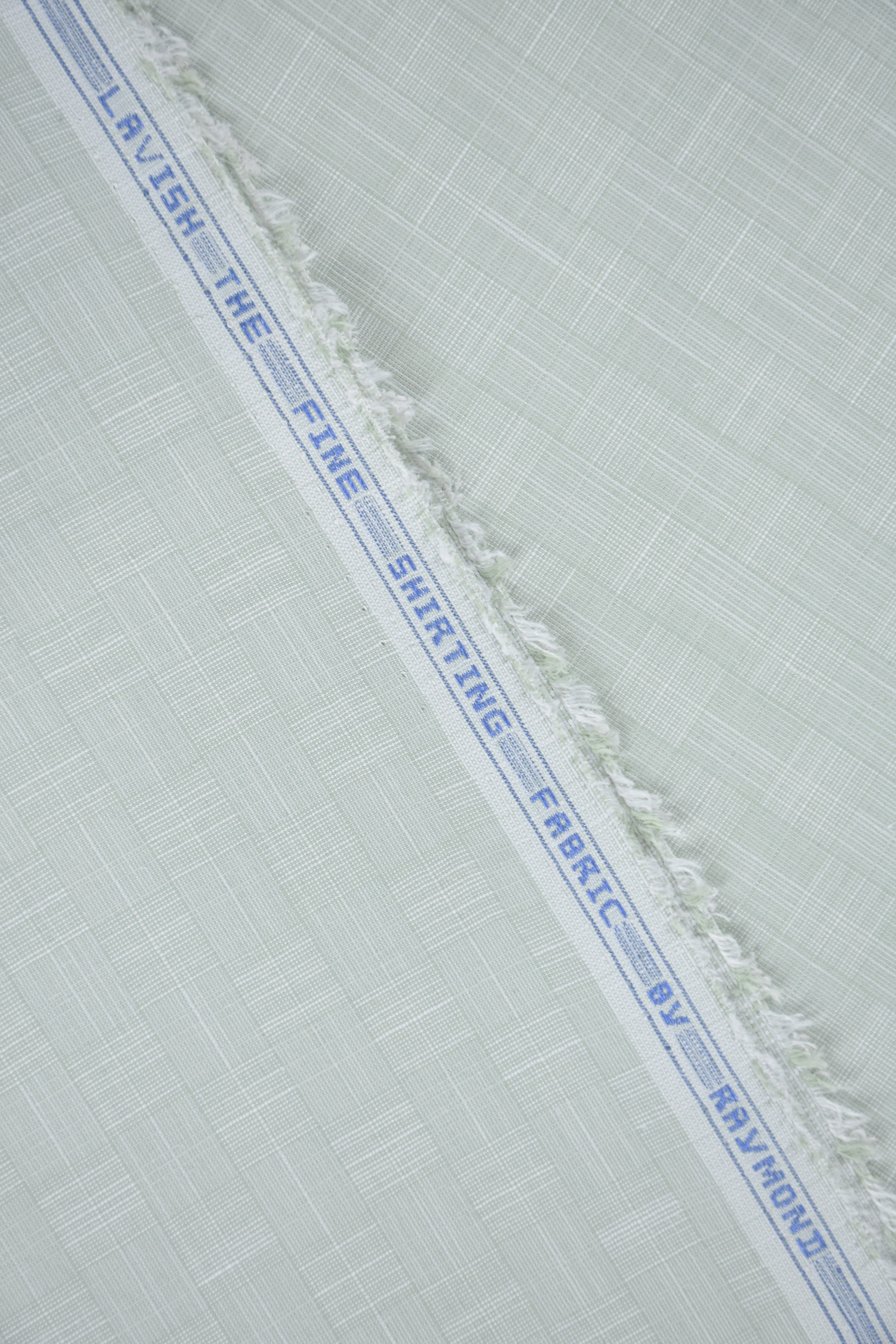 Premium Blend White/Pale Green Check Shirt