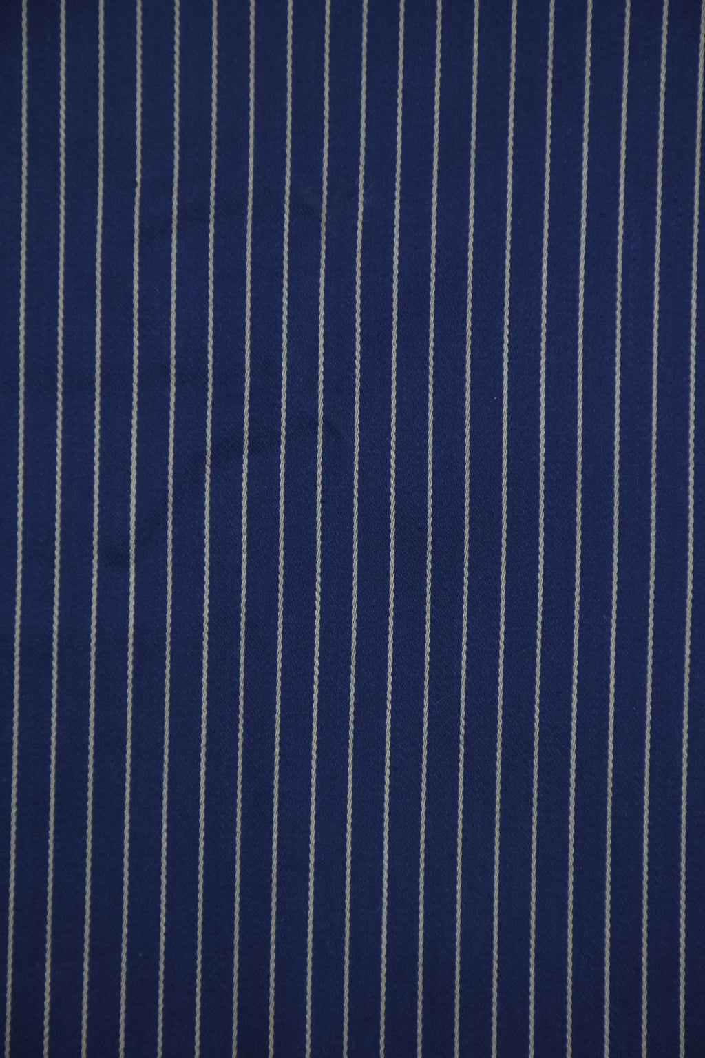 Executive White Pinstripe Dark Blue Shirt