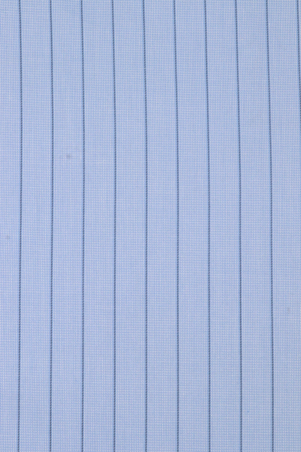 Fine-Stripe Blue Formal Shirt