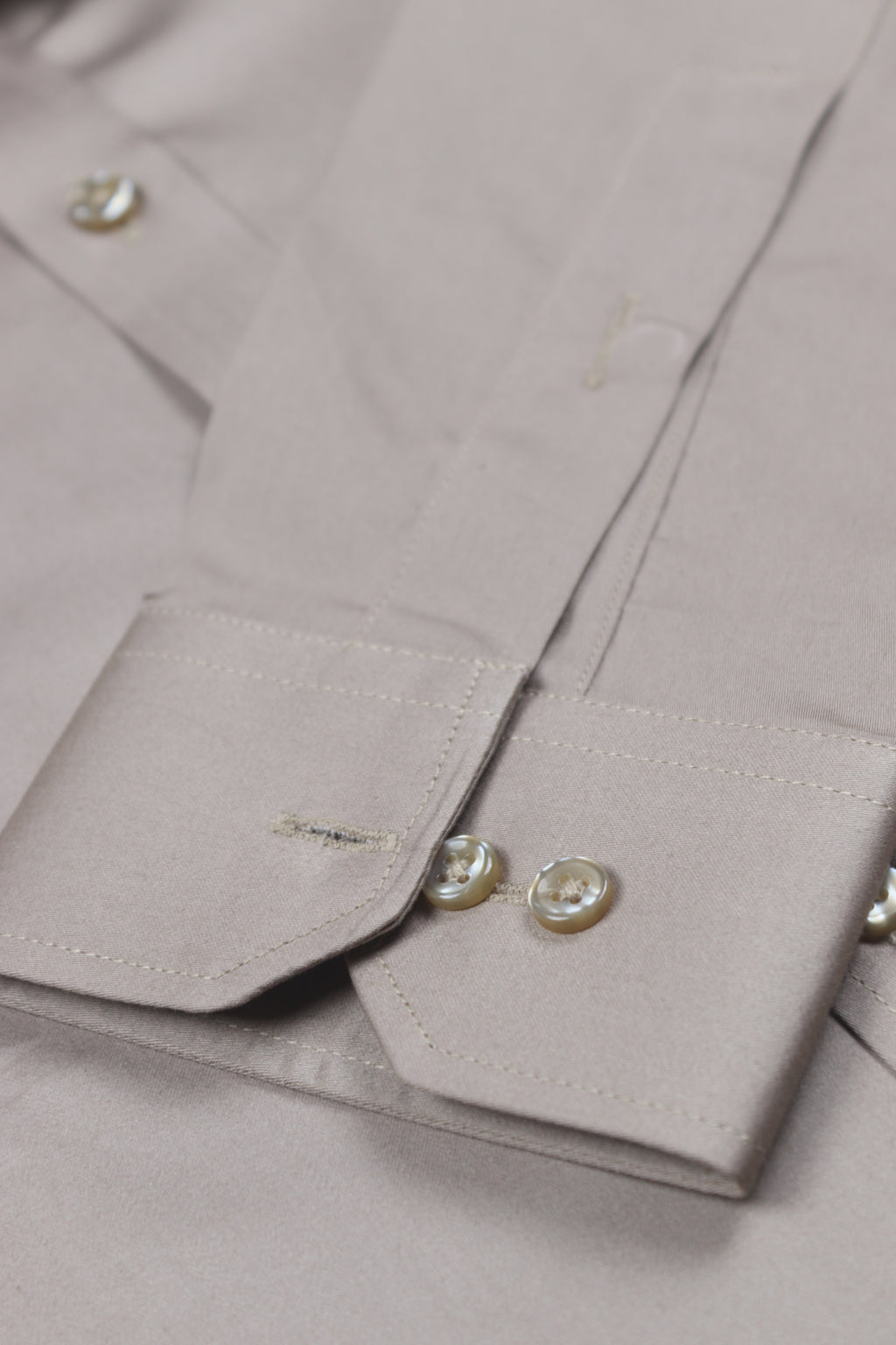 Cotton Beige Shirt 100% Premium Gizza Cotton