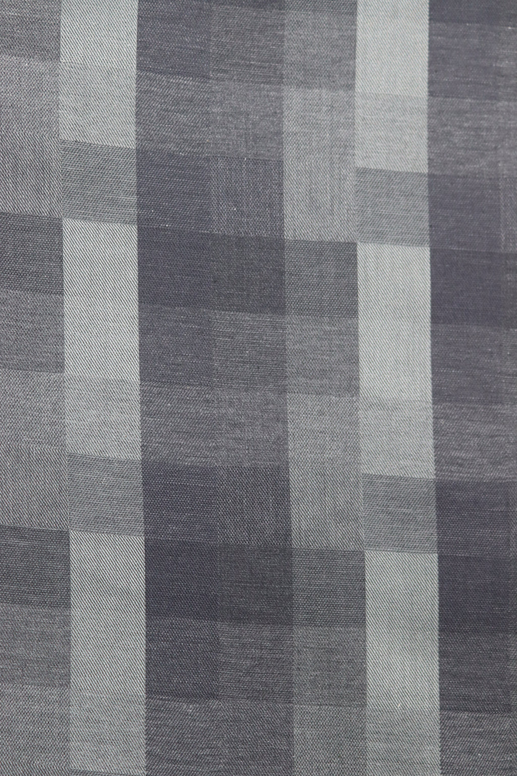 Black and Grey Block Check Shirt