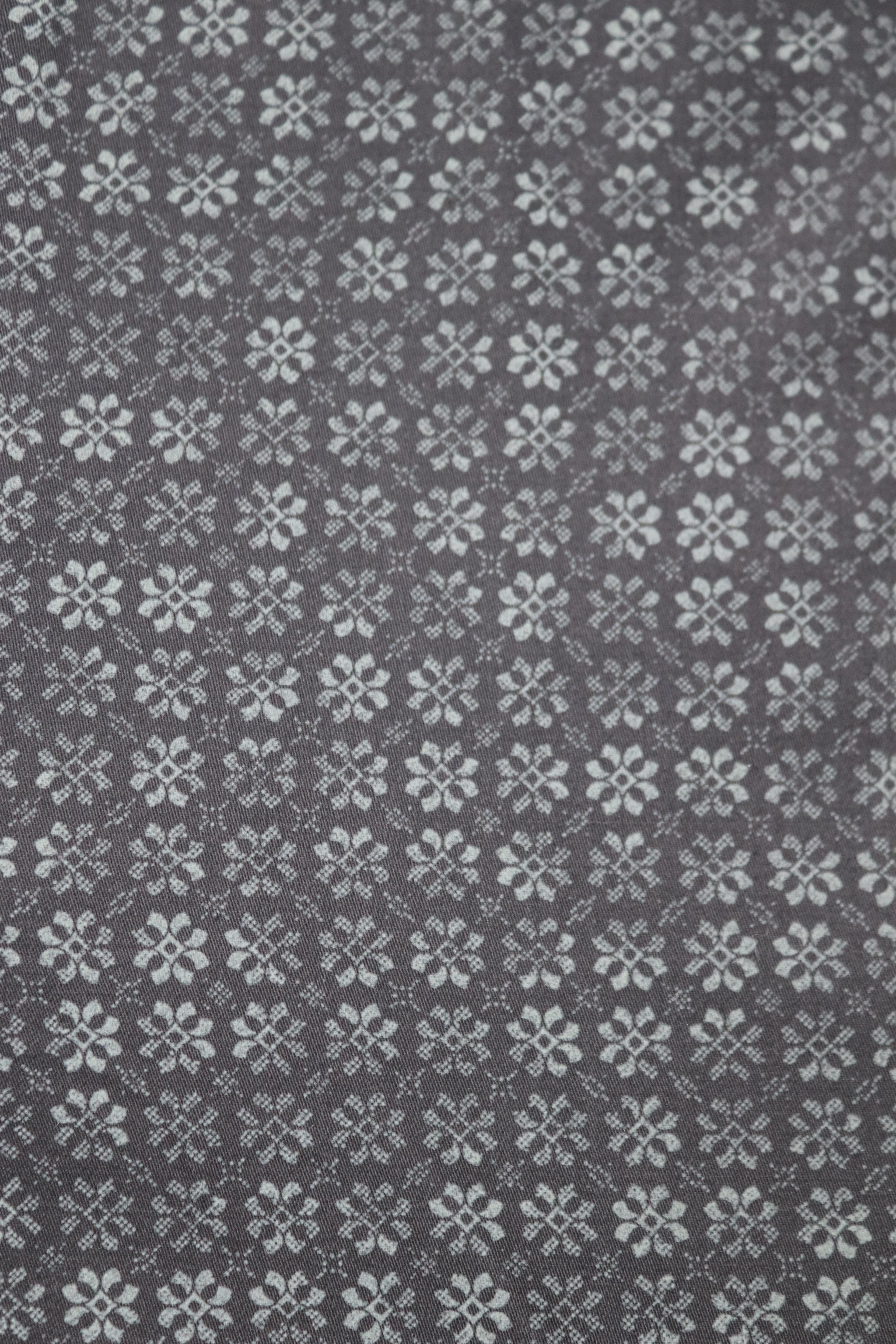 Floral Rubber print Premium Cotton Shirt