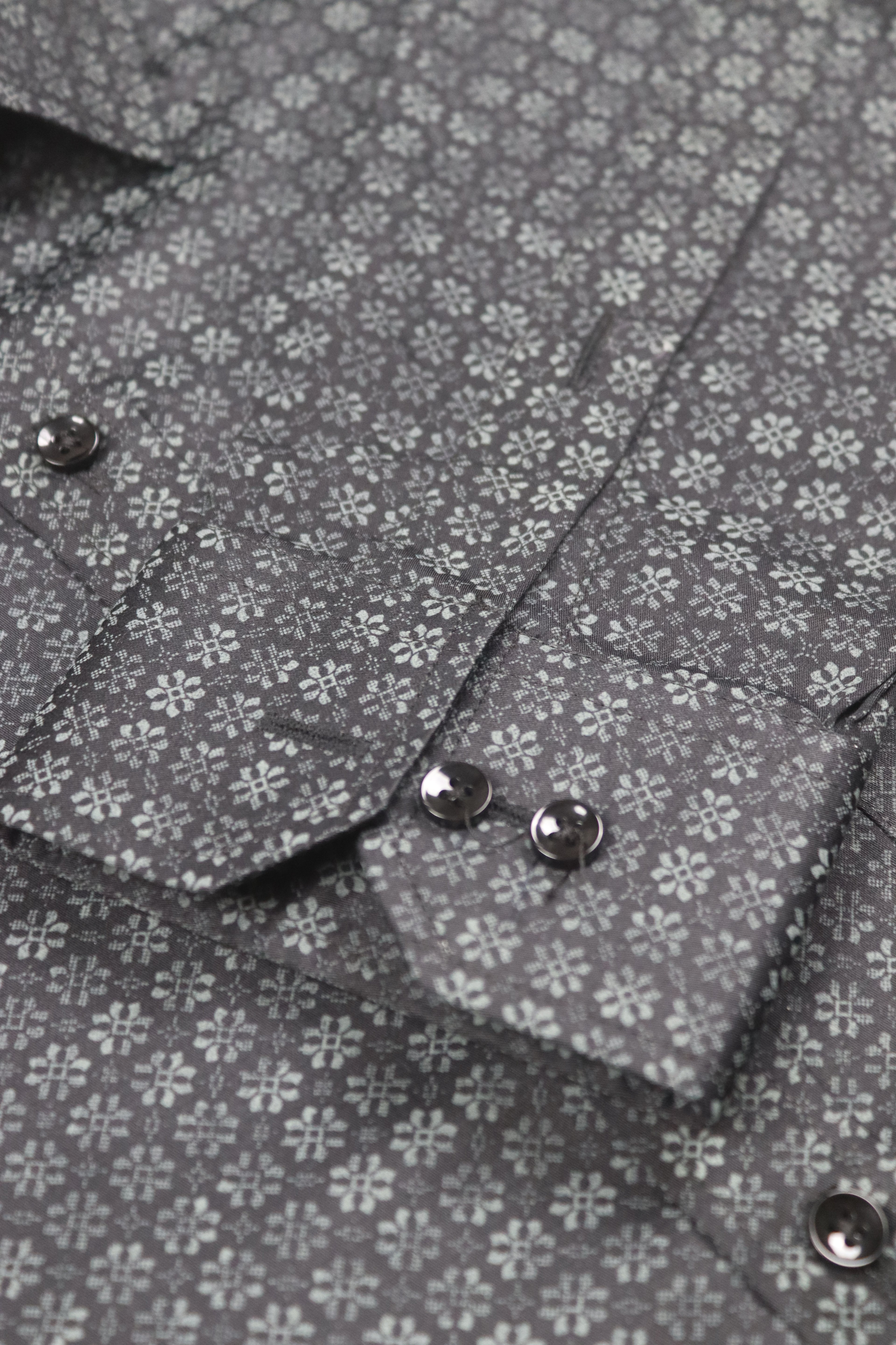 Floral Rubber print Premium Cotton Shirt