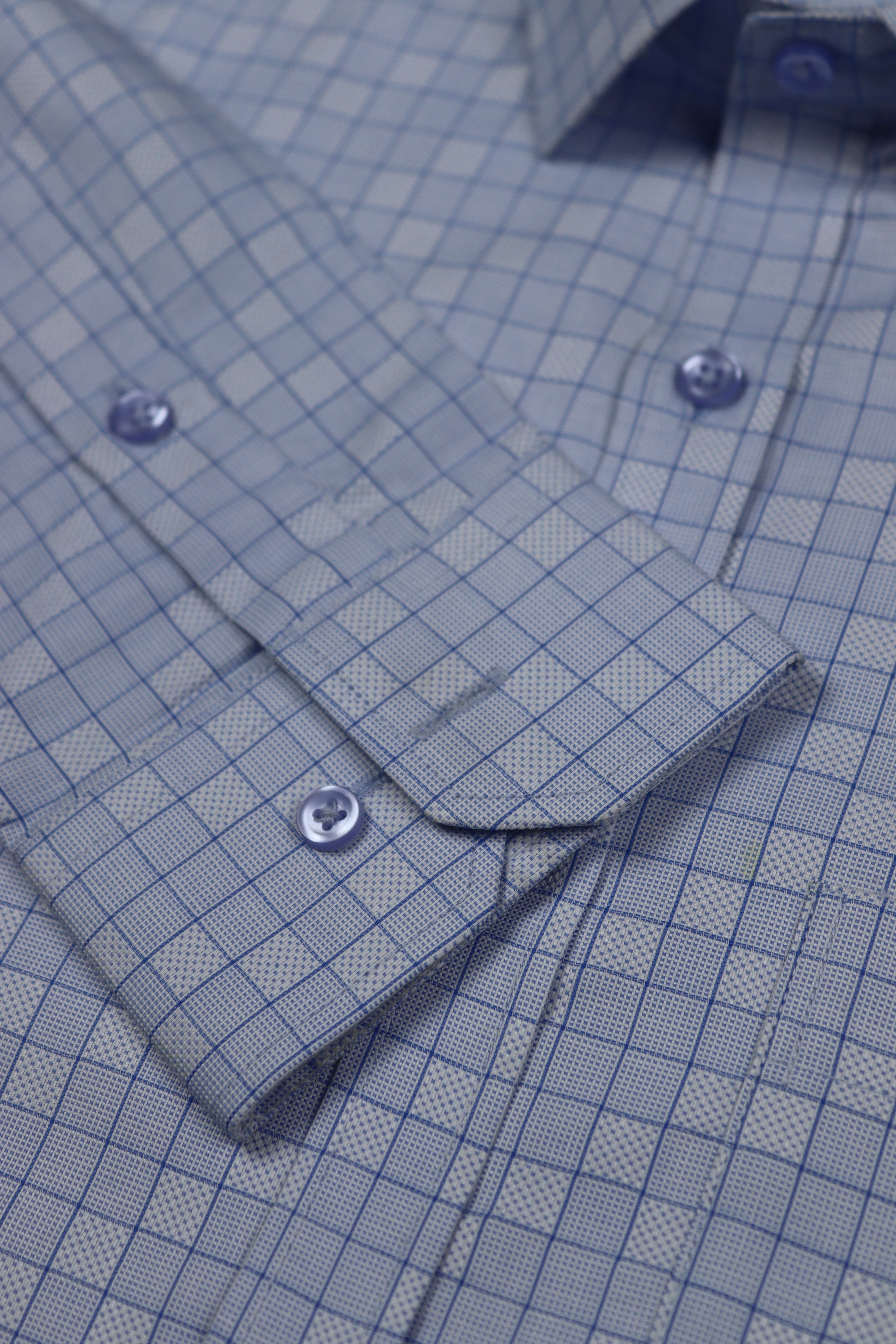Blue Checks Lightweight Shirt