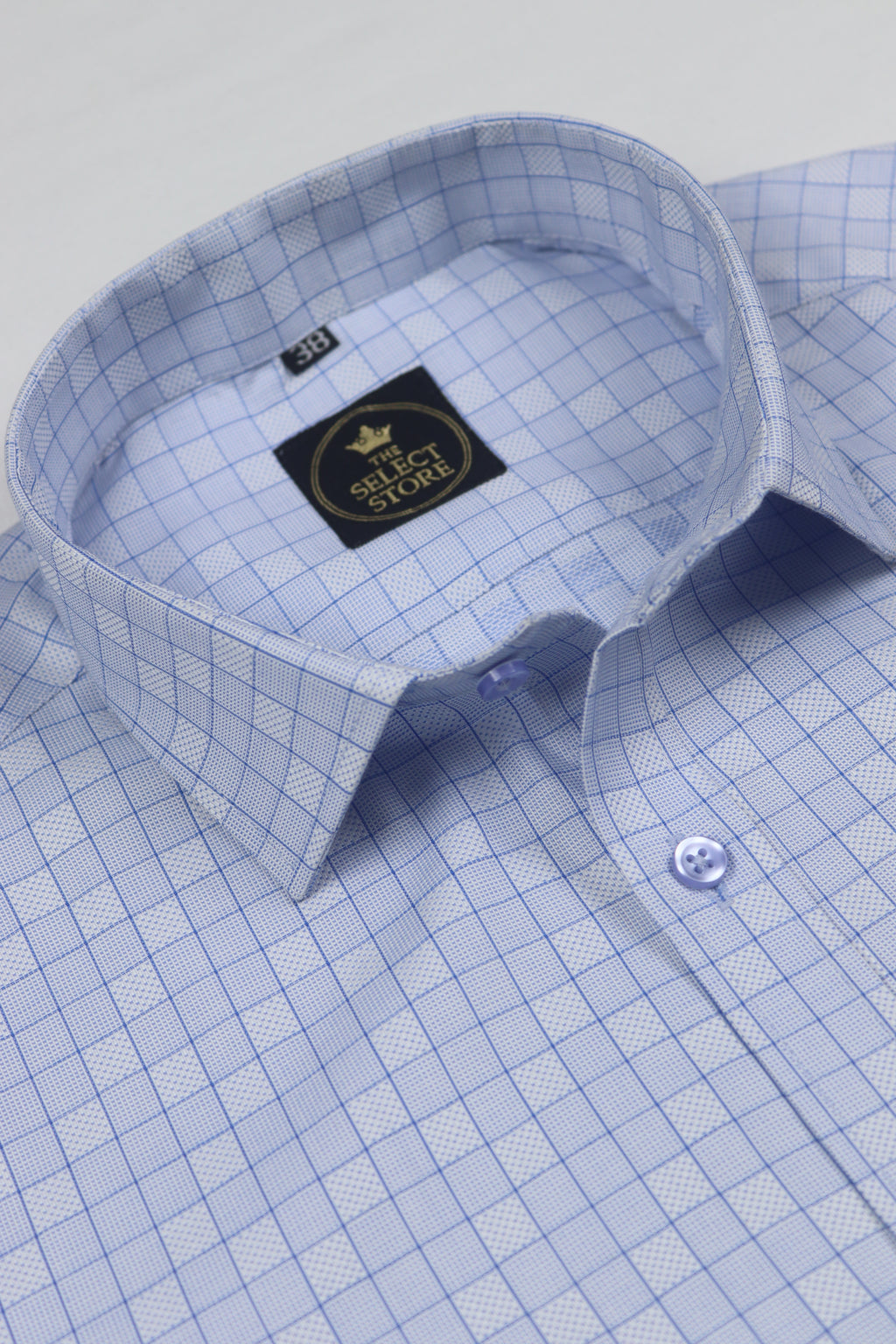Blue Checks Lightweight Shirt