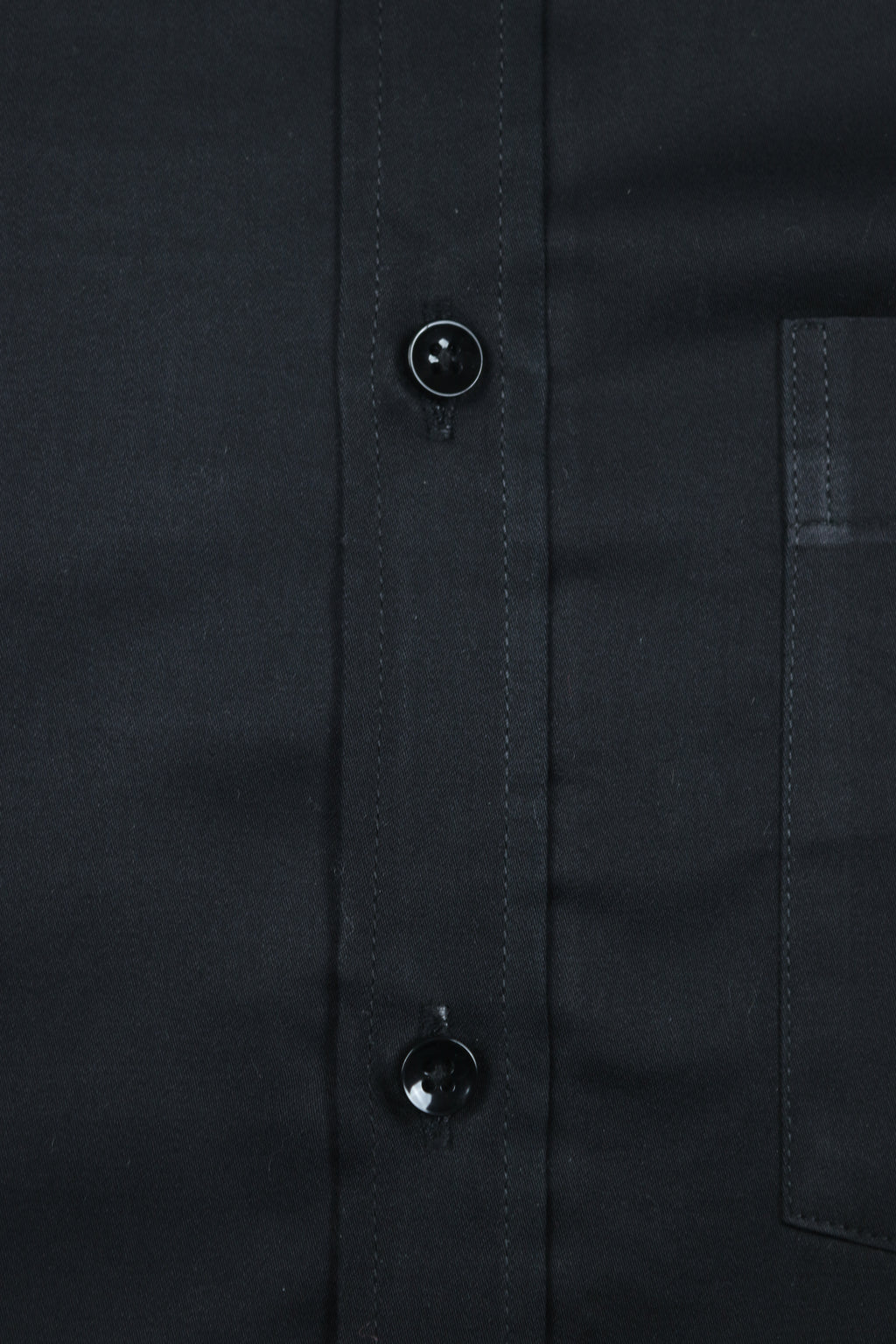 Solid Black Formal Shirt
